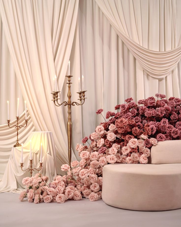 Wedding reception stage